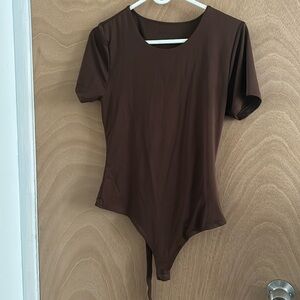 Brown bodysuit